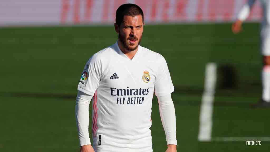 Eden Hazard se vuelve a lesionar con el Real Madrid