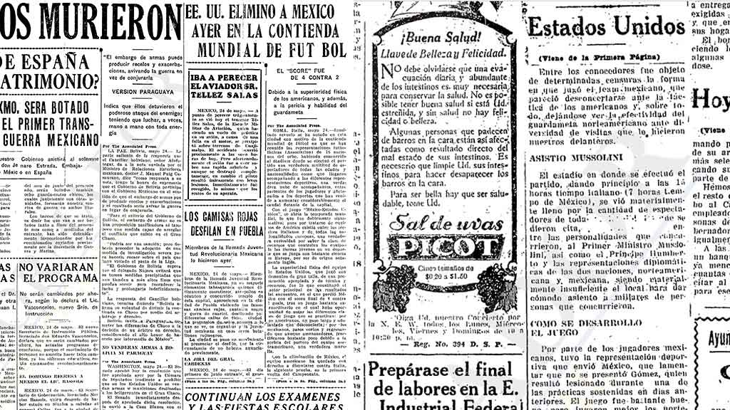 Fragmento del periódico El Informador del 25 de mayo de 1934.