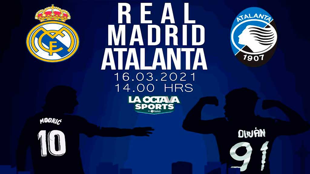 Escucha EN VIVO aquí el duelo entre Real Madrid y Atalanta