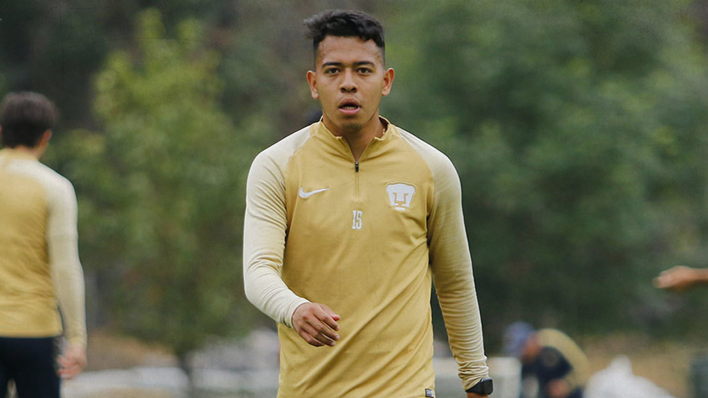 Sebastián Saucedo regresa a la actividad con Pumas