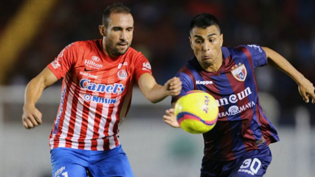 Alejandro Castro en su etapa con Atlético de San Luis
