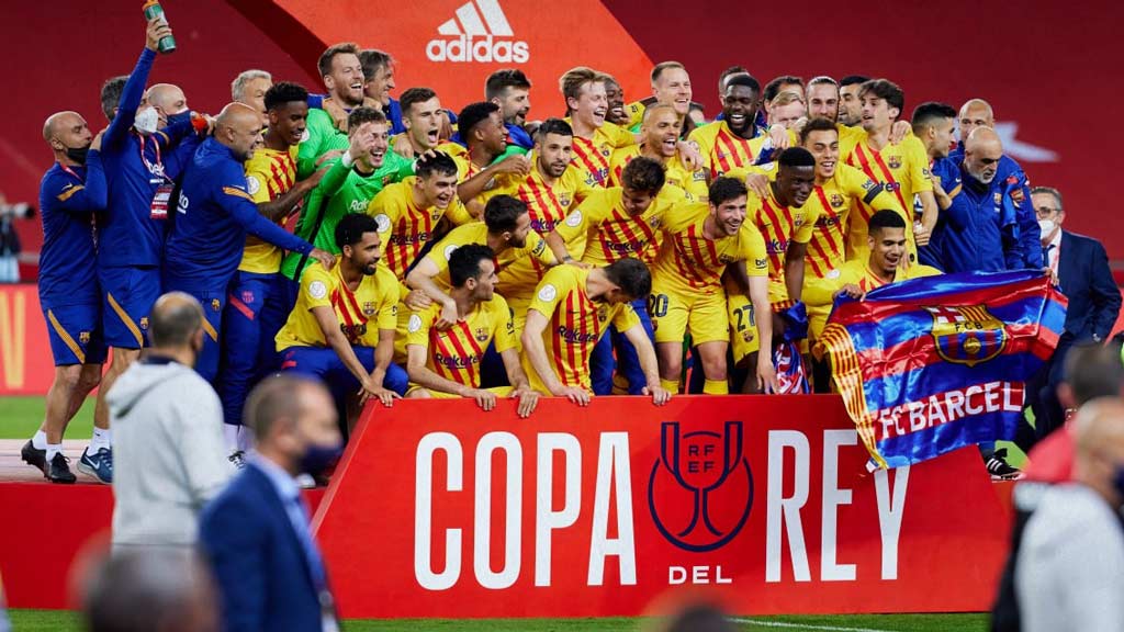 Barcelona: Los 9 jugadores que alzaron su primer título Culé con la Copa del Rey