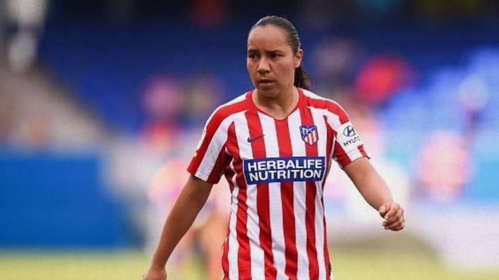 La jugadora mexicana milita en el Atlético de Madrid Femenino