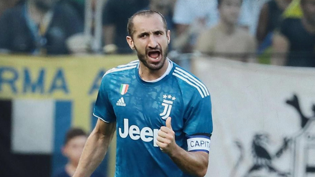 Chiellini ya es un histórico de la Juventus