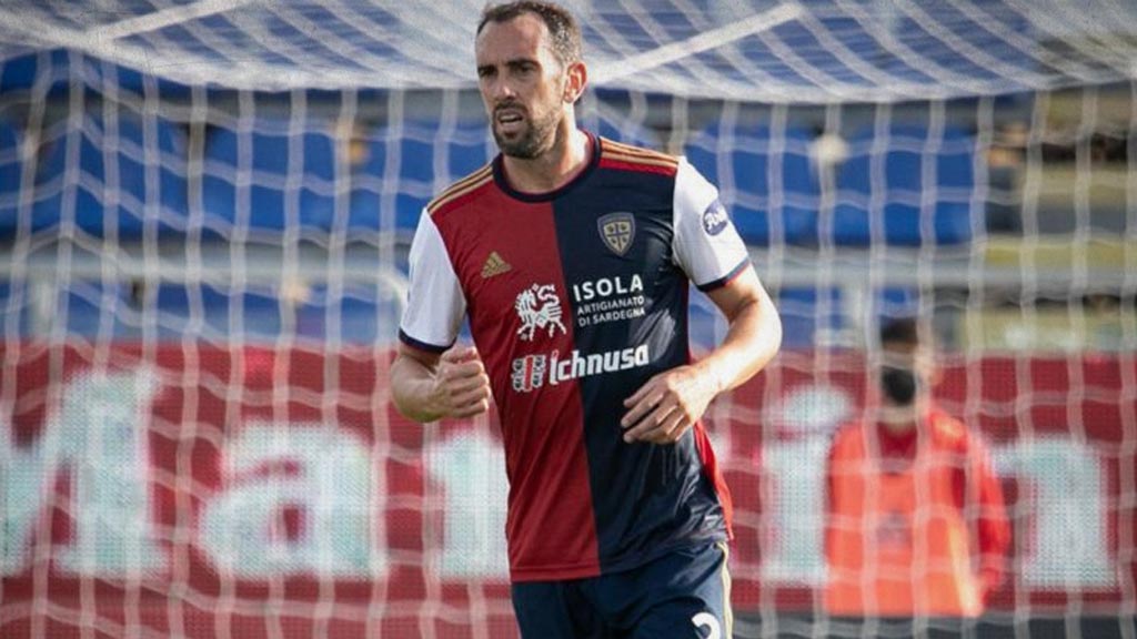 Diego Godín es una de las estrellas del Cagliari