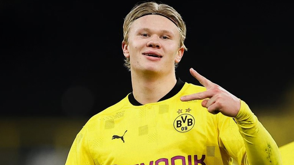 Erling Haaland, el gran goleador del Borussia Dortmund