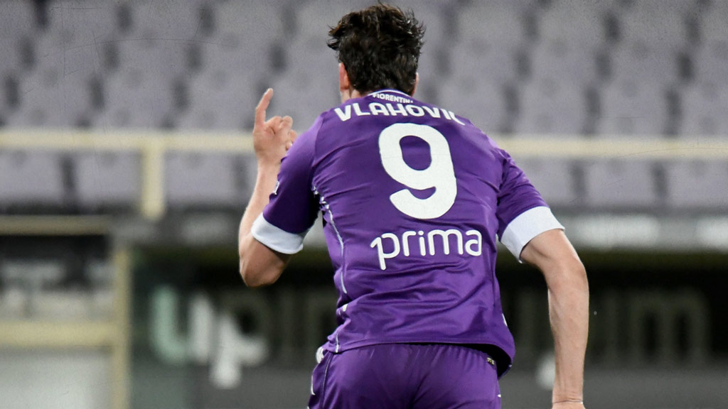 Fiorentina y Dušan Vlahović, el diamante que tienen en el ataque