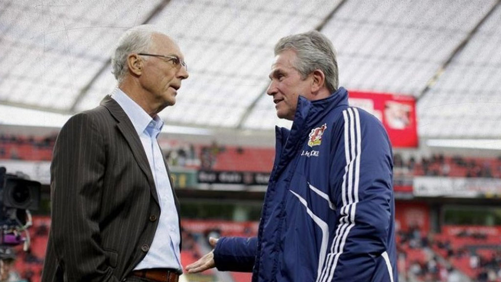 Franz Beckenbauer y Jupp Heynckes, dos leyendas del Bayern Munich