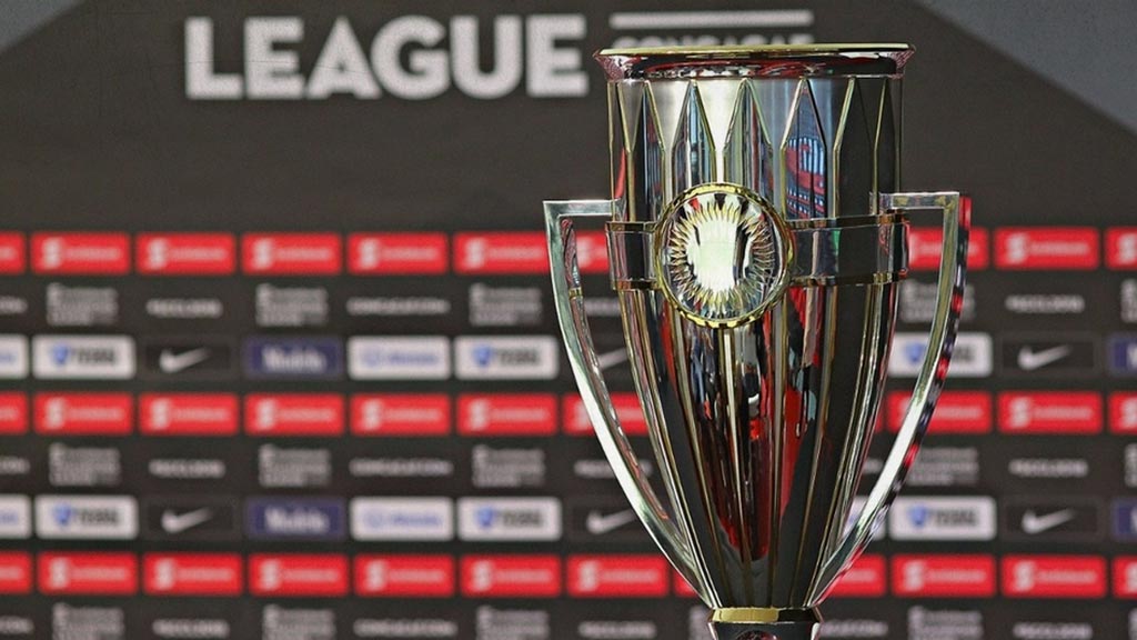 El trofeo de la Concachampions