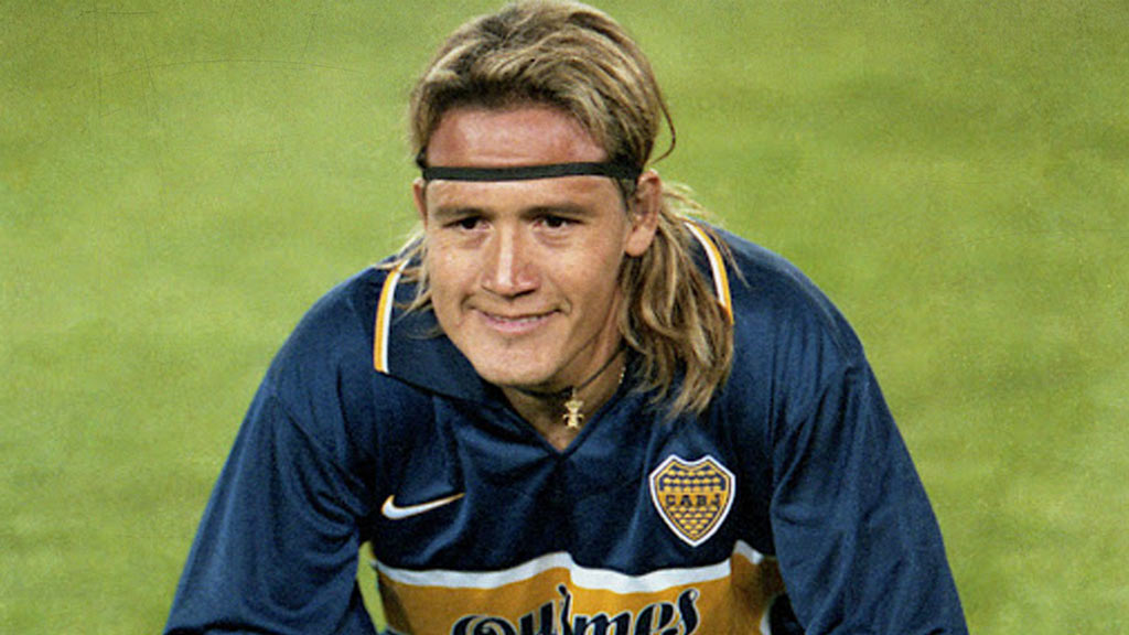 Luis Hernández en su paso por Boca Juniors