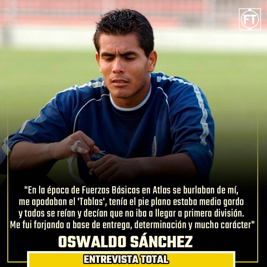 Oswaldo Sánchez vivió momentos complicados en Atlas