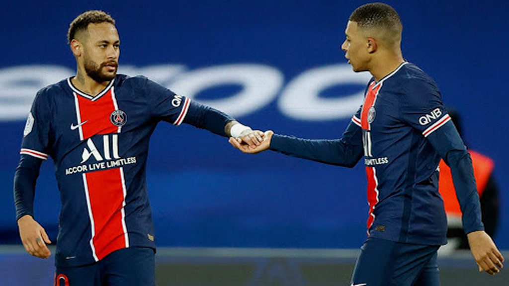 Neymar y Kylian Mbappé, 402 millones de euros invertidos por el PSG