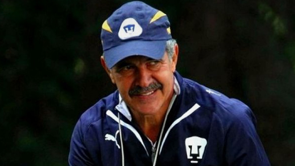 Tuca Ferretti obtuvo un título con los Pumas de la UNAM