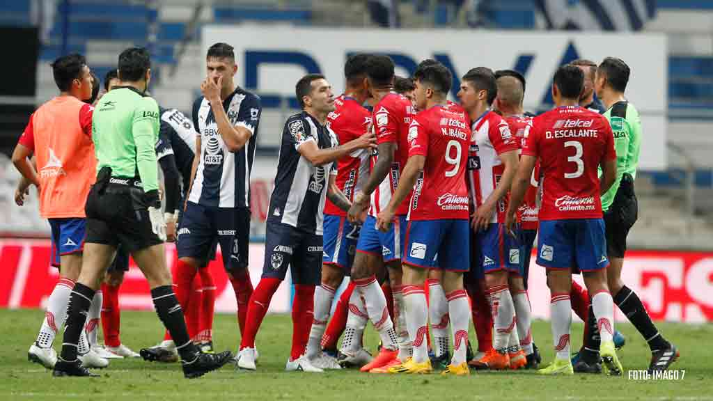 Video: Conato de bronca entre Rayados y Atlético San Luis