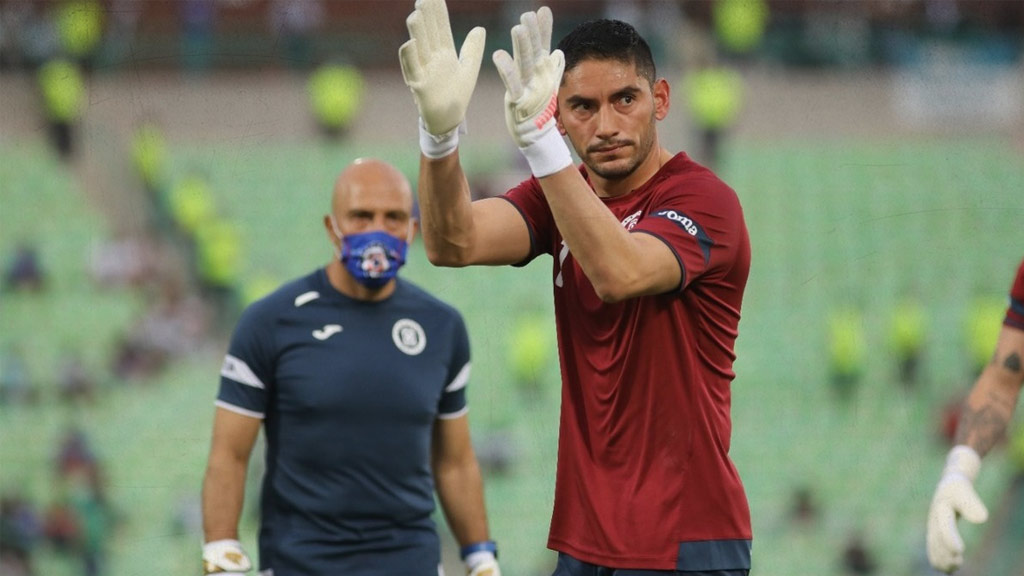 Jesús Corona, líder de Cruz Azul