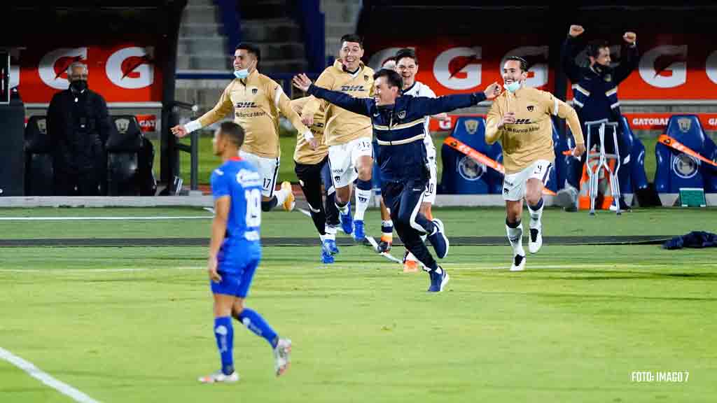 Pumas vs Cruz Azul y otras 5 remontadas con marcadores amplios en Liguilla