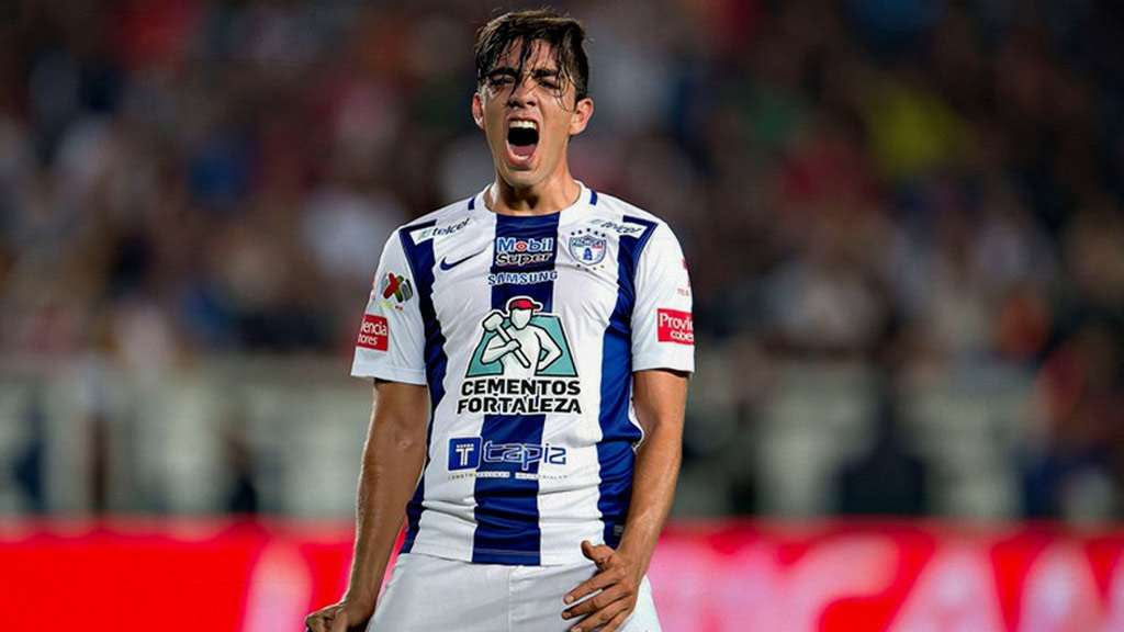 Rodolfo Pizarro, en su paso por los Tuzos de Pachuca