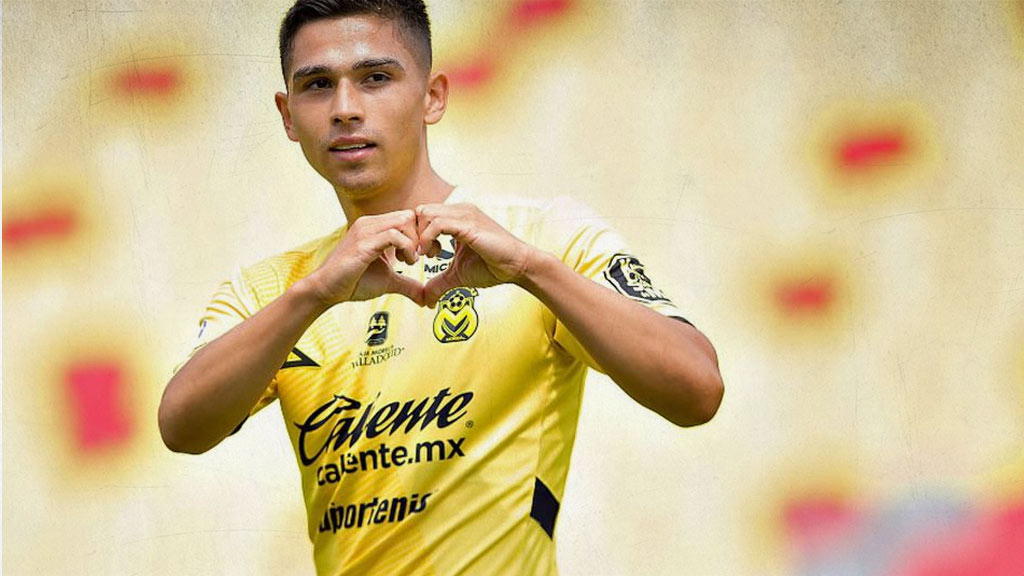 Salvador Reyes en su etapa con Monarcas Morelia