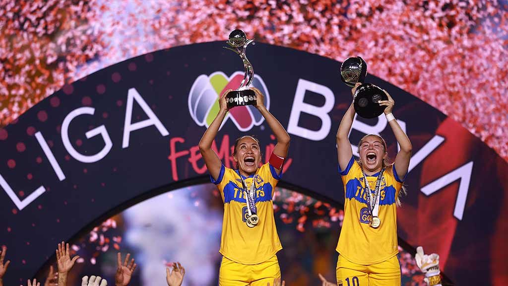 Tigres Bicampeonas; el dominio de las Amazonas en la Liga MX Femenil