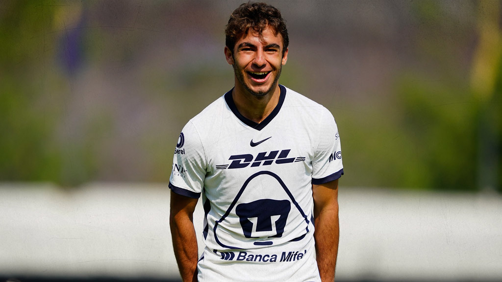 Alek López, canterano promesa de los Pumas de la UNAM