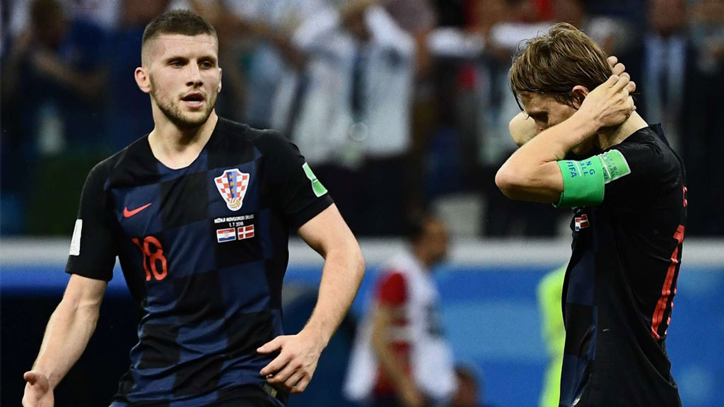 Ante Rebic y Luka Modric, dos estandartes de Croacia