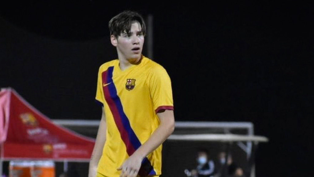 Atlético de San Luis; Nicolás Arze, la joya del FC Barcelona que quieren pulir