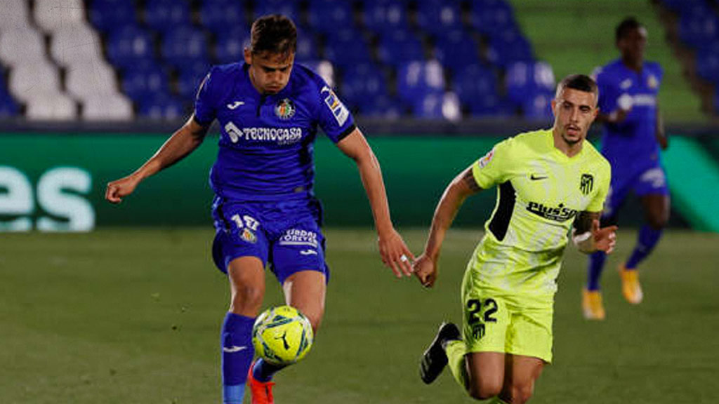 Enes Ünal, delantero del Getafe