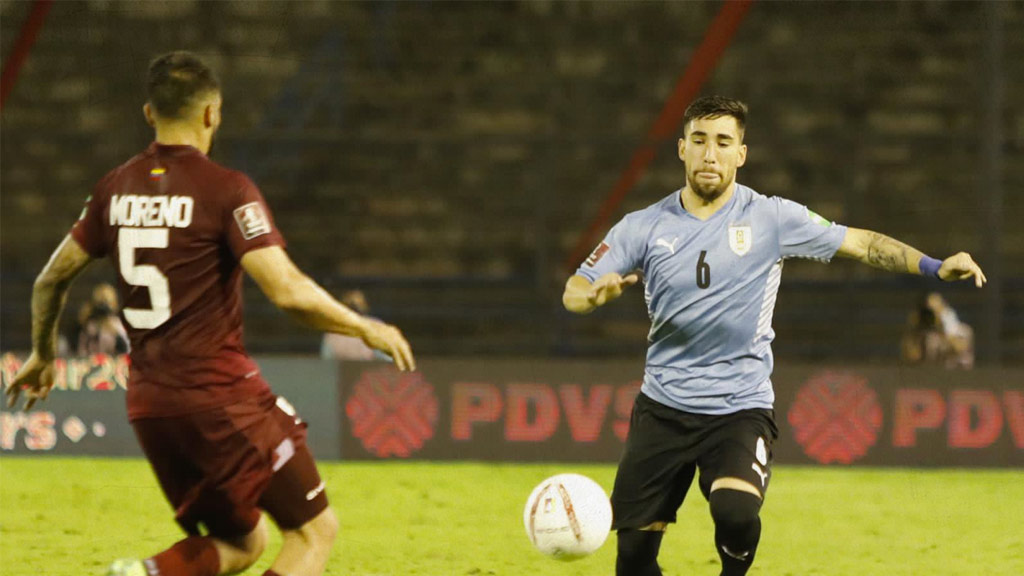 Fernando Gorriarán, de Santos Laguna para la Selección de Uruguay