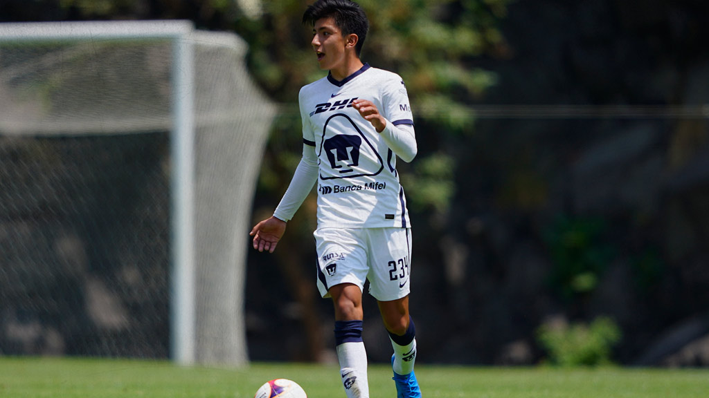 Héctor Ramírez, uno de los canteranos de Pumas