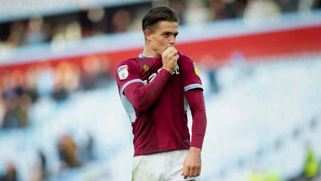 Jack Grealish, con el Aston Villa incluso en segunda división, se ha convertido en una estrella de la Premier League