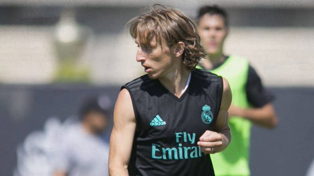 Luka Modric, uno de los referentes del Real Madrid pero no de cantera