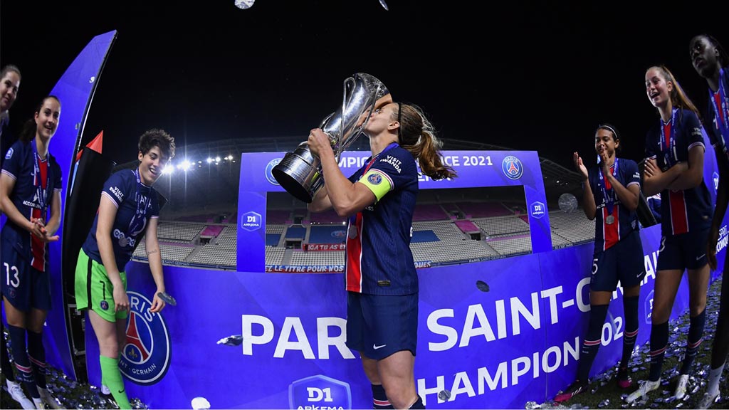 PSG Femenino es campeón y termina con 14 años de dominio del Lyon