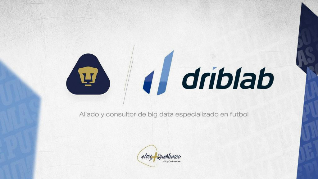 Pumas UNAM se suma a Driblab para detectar y contratar nuevas joyas