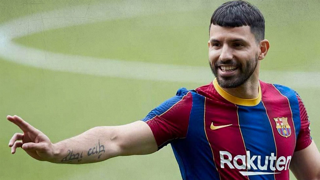 'Kun' Agüero, una de las bombas del FC Barcelona