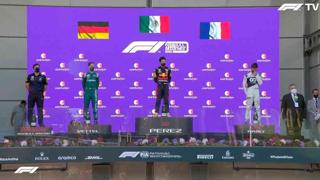 Triunfo para Checo Pérez: Cómo le fue en el GP de Azerbaiyán en la Fórmula 1