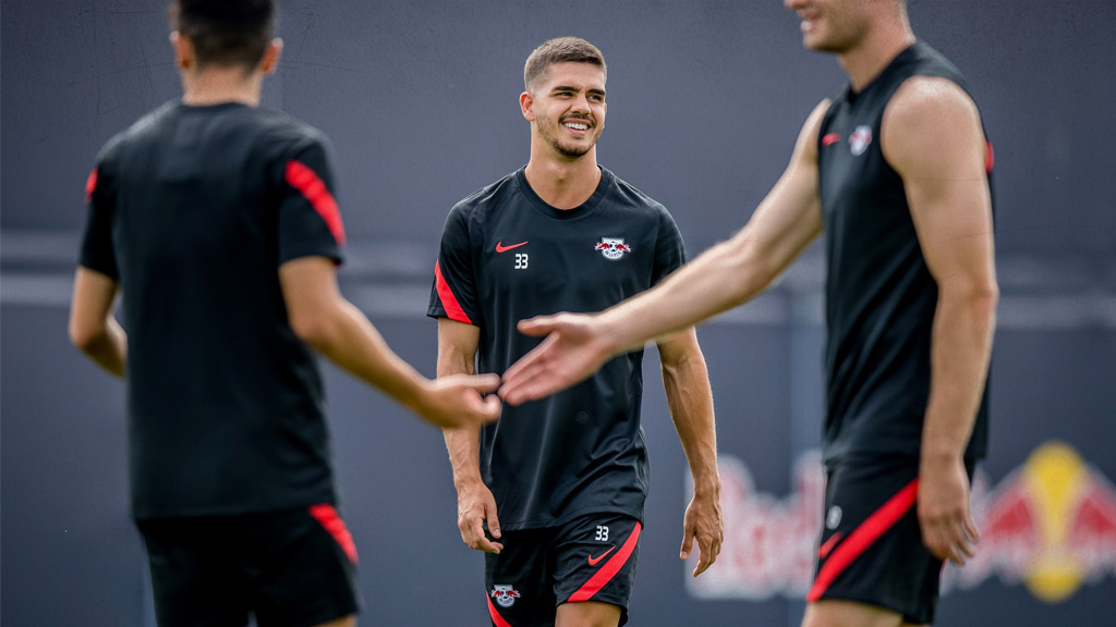 André Silva, delantero del RB Leipzig