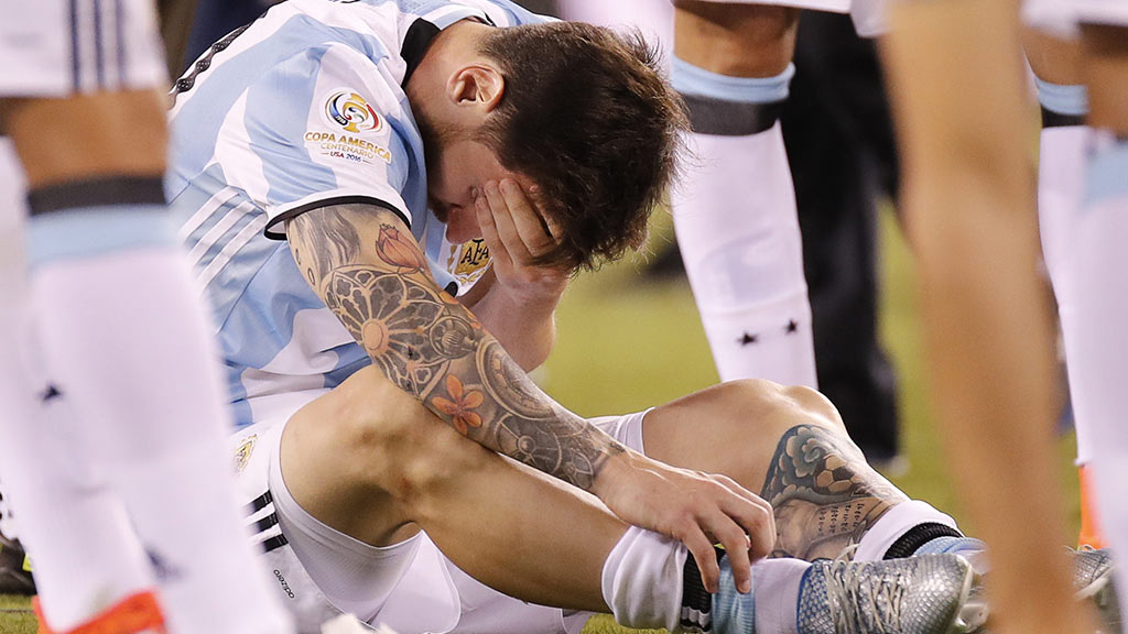 Argentina; Sus siete finales perdidas desde 1993