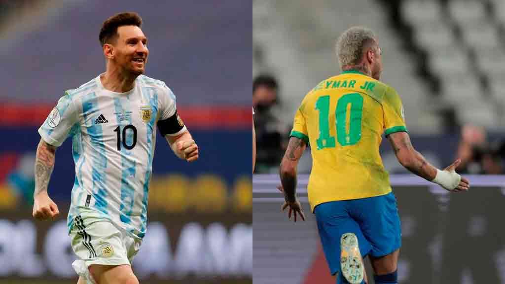 Brasil vs Argentina, la final de Copa América 2021: Cuándo y a qué hora será el partido para México, con Messi y Neymar frente a frente