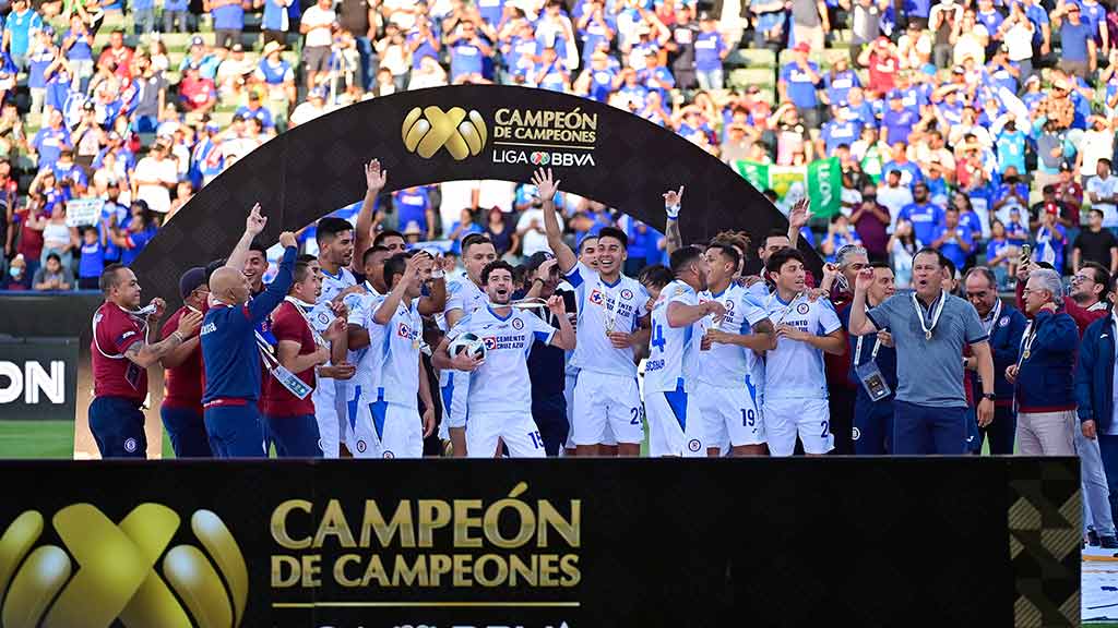 Cruz Azul conquista el Campeón de Campeones ante León; Palmarés y Tabla de todos sus campeonatos