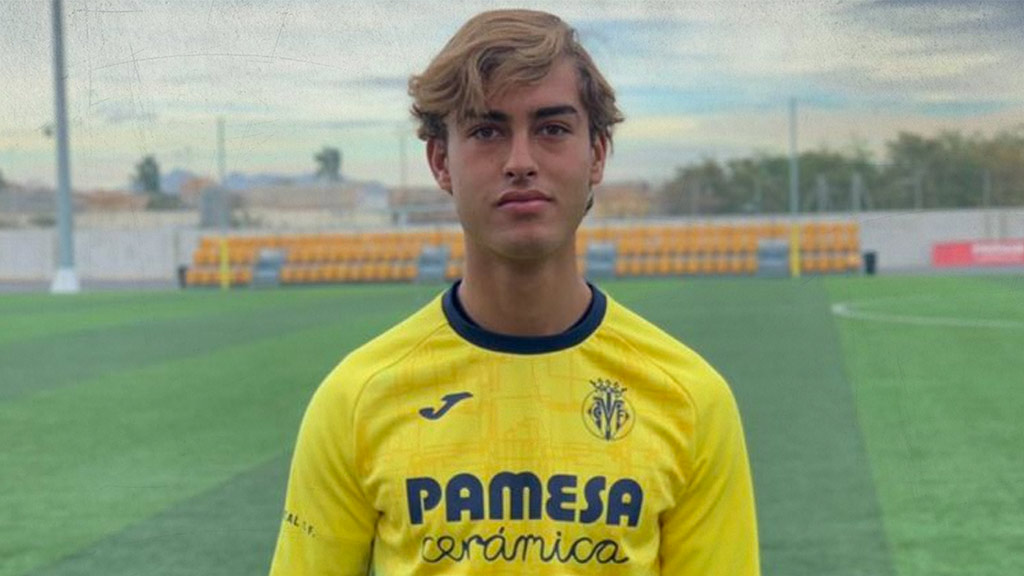 Emiliano García, canterano de Puebla que fichó por el Villarreal B