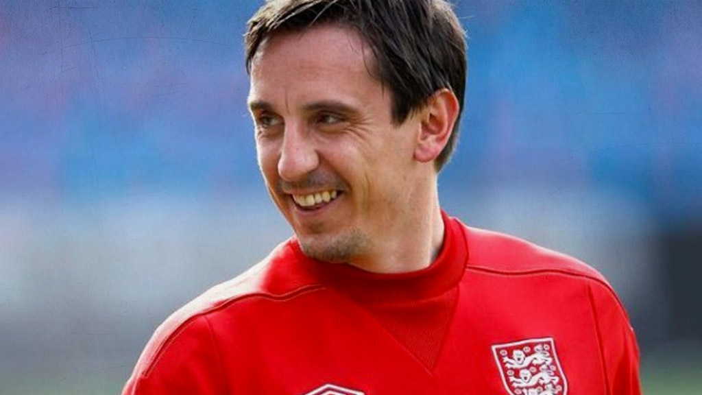 Gary Neville, otro histórico en Inglaterra que no pudo llegar a una final 