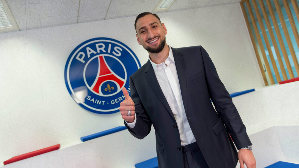 Guianluigi Donnarumma al PSG; Se mete en el Top 10 de porteros mejor pagados