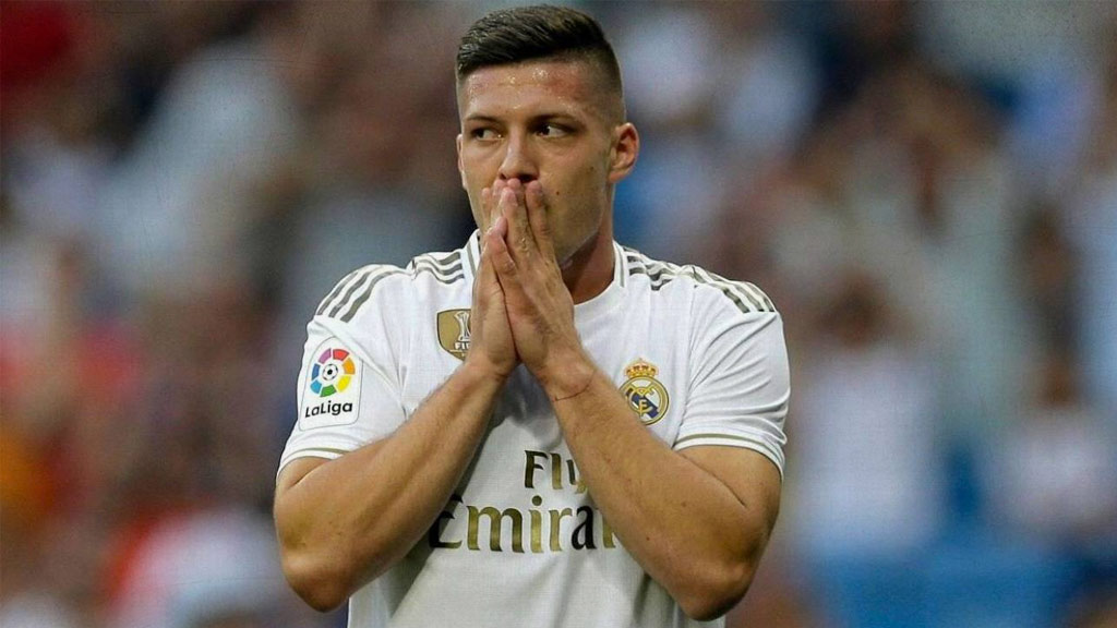 Luka Jovic no tuvo una primera buena etapa en Real Madrid