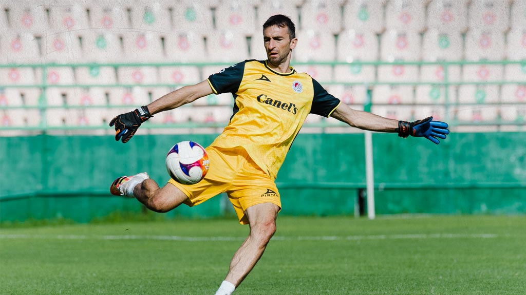 Marcelo Barovero regresó al futbol mexicano con Atlético de San Luis