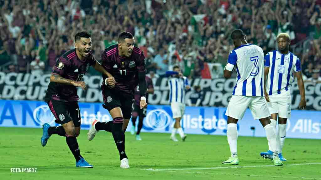 Mexico semifinales copa oro Honduras