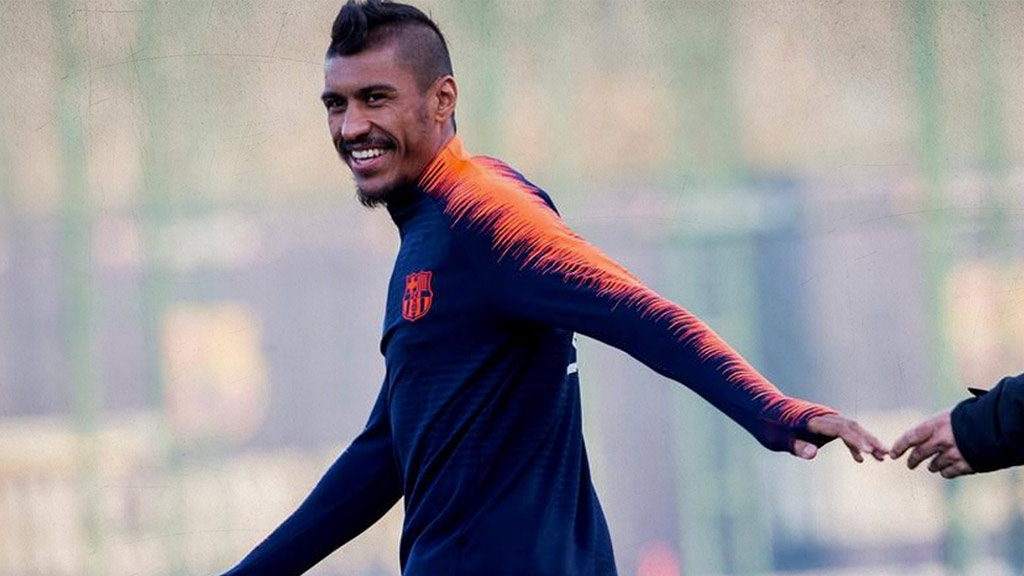 Paulinho en su etapa con el FC Barcelona