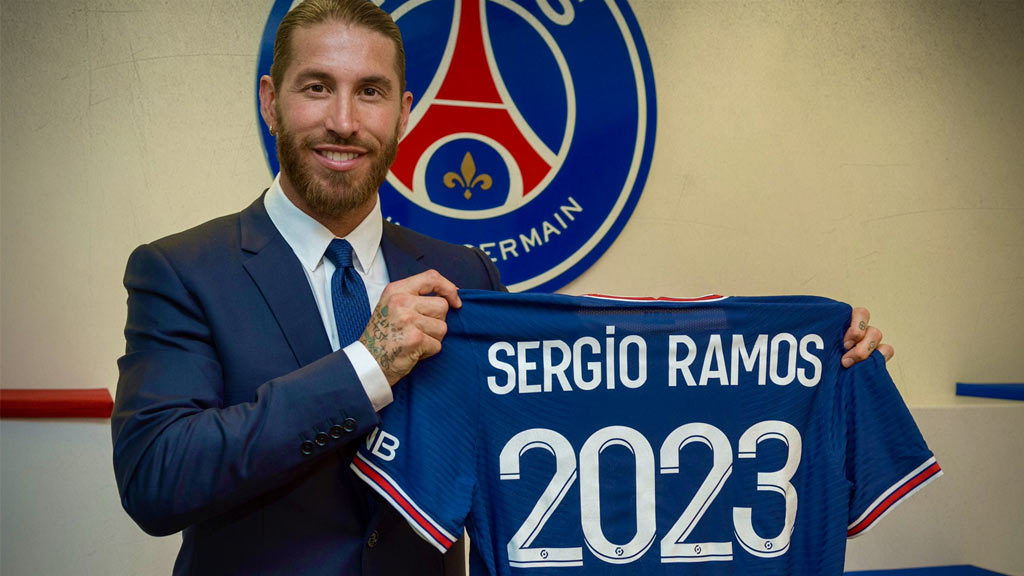 Sergio Ramos; El millonario contrato que firmó con el Paris Saint-Germain
