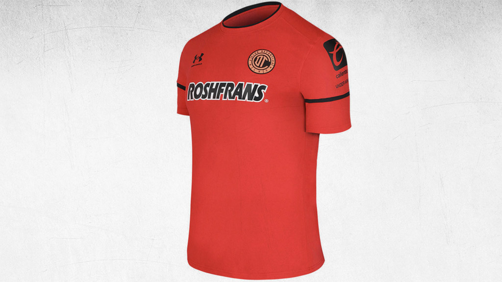 El jersey de local para Toluca en el Apertura 2021