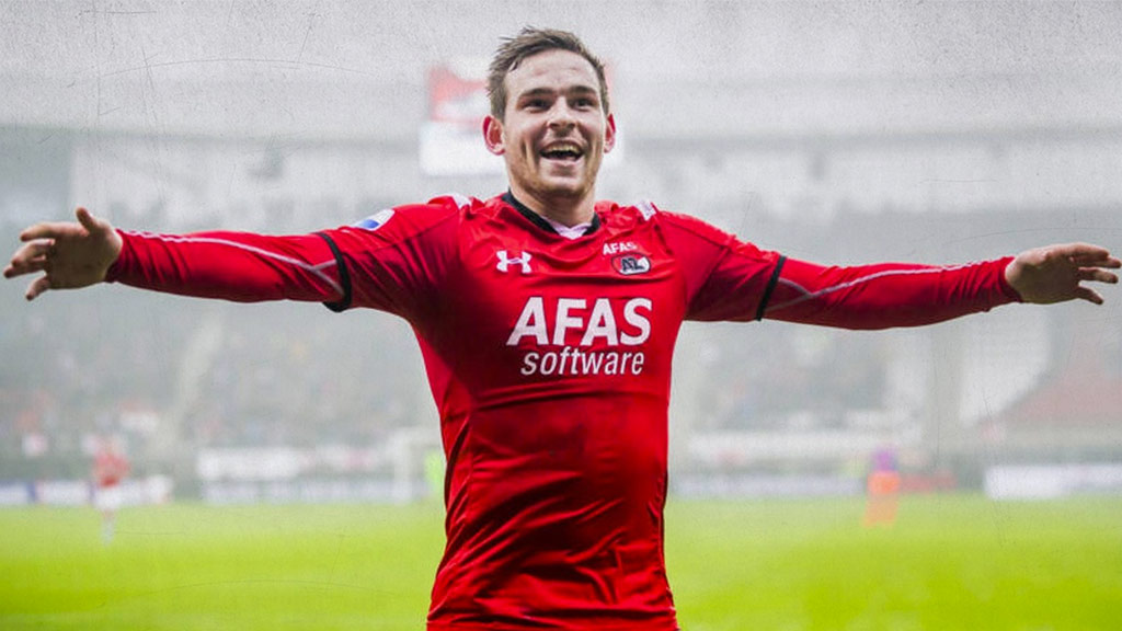 Vincent Janssen en su paso por el AZ Alkmaar