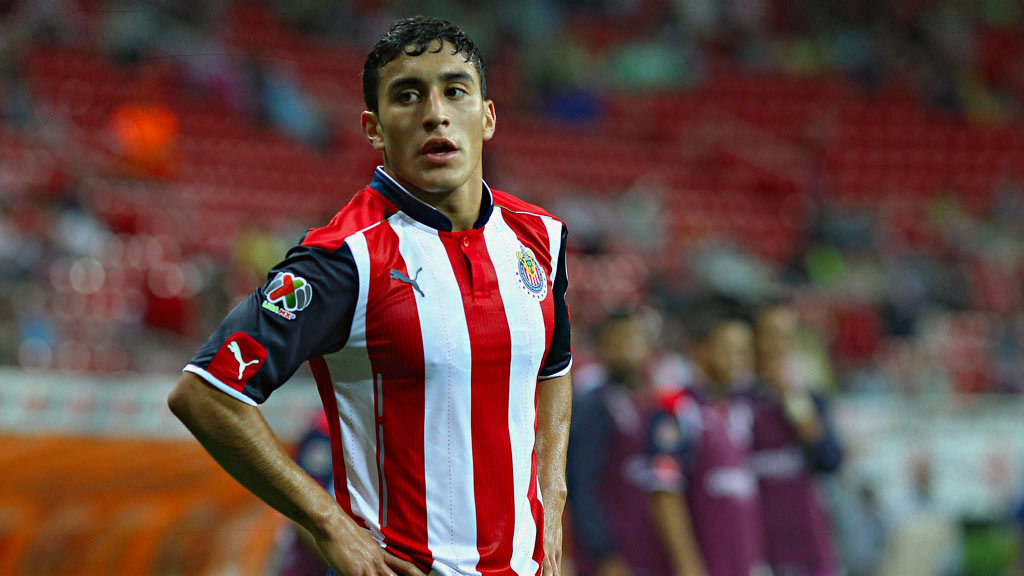 Alejandro Zendejas en su paso por Chivas 